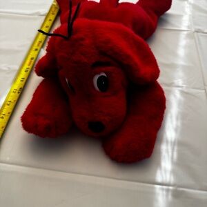 Clifford the Big Red Dog Soft Plush Scholastic Vintage 2001